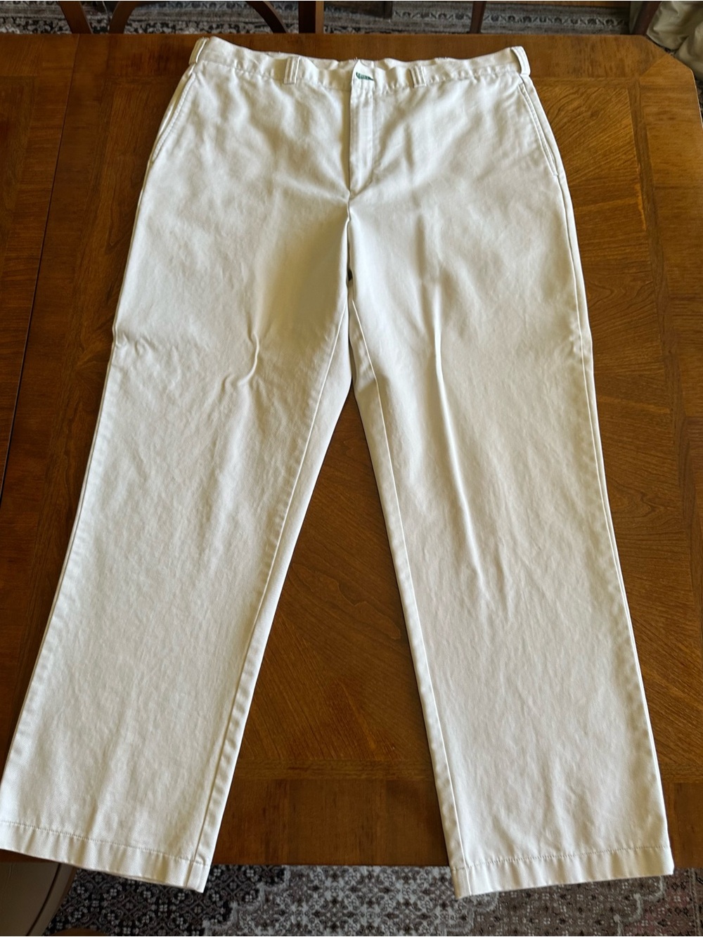 Tommy Hilfiger Cream Straight-Leg Men’s Jeans